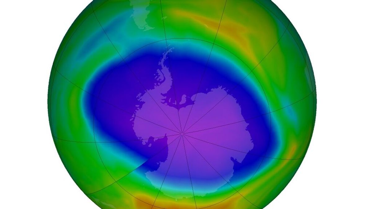 El gigantesco agujero en la capa de ozono sobre la Antártida persistirá hasta noviembre de 2021