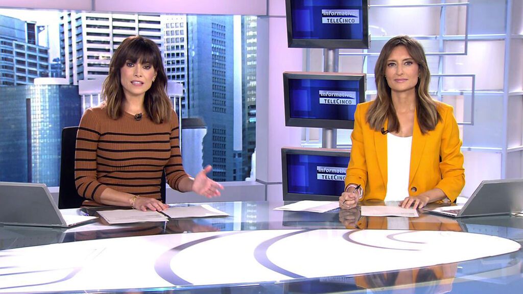 Con Arancha Morales y Leticia Iglesias Informativos Telecinco 2021 Matinal 28/10/2021