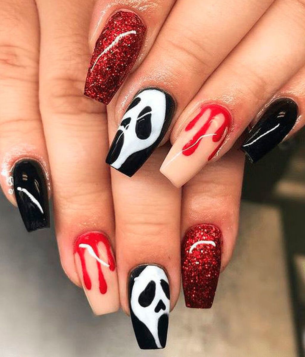 Manicura Halloween