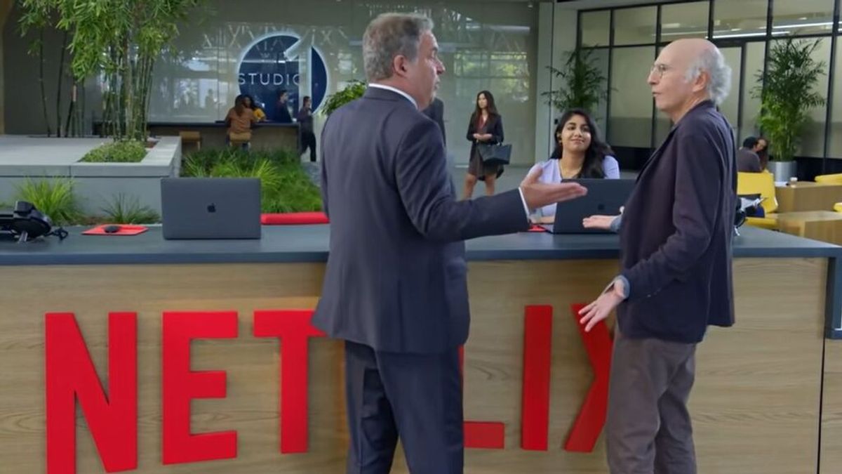 Larry David o cómo promocionar Netflix en HBO sin que te echen por ello Larry David o cómo promocionar Netflix en HBO sin que te echen por ello