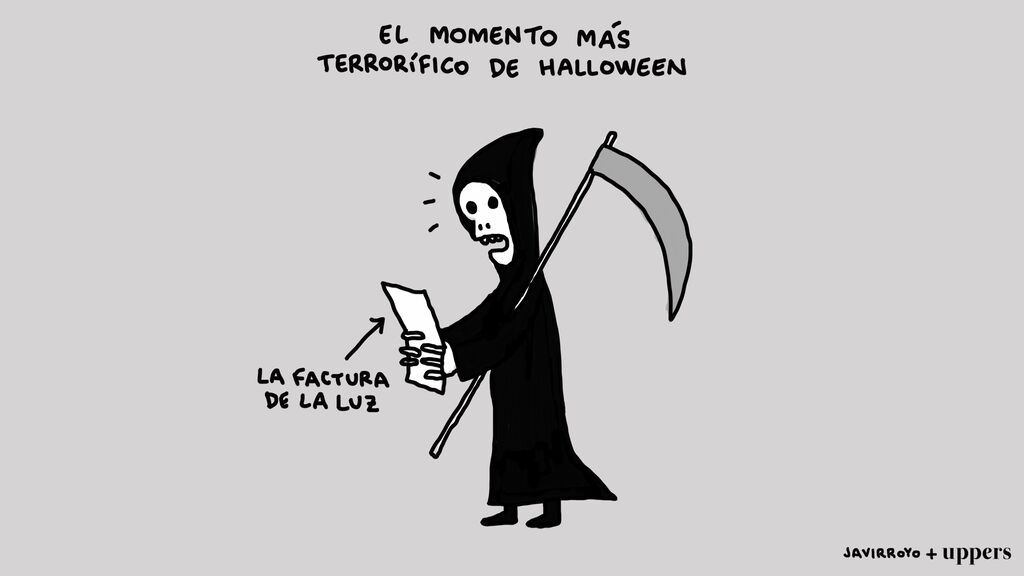 "El momento más terrorífico", la viñeta de Javirroyo sobre el recibo de la luz