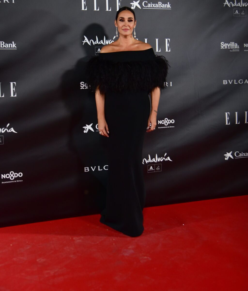 Vicky Martín Berrocal, con un diseño propio de Victoria Collection