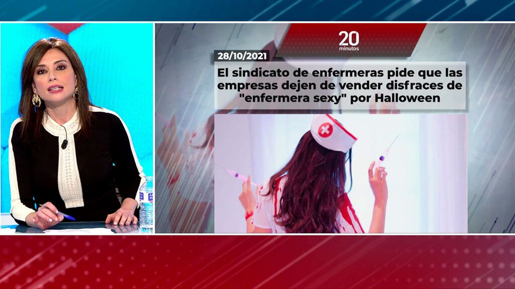 Tensa discusión por los disfraces de enfermera sexy Todo es mentira 2021 Programa 705