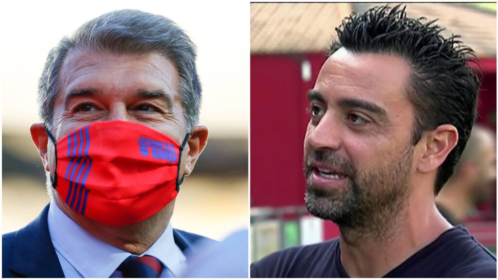 Laporta ha estado en contacto con Xavi en los últimos meses.