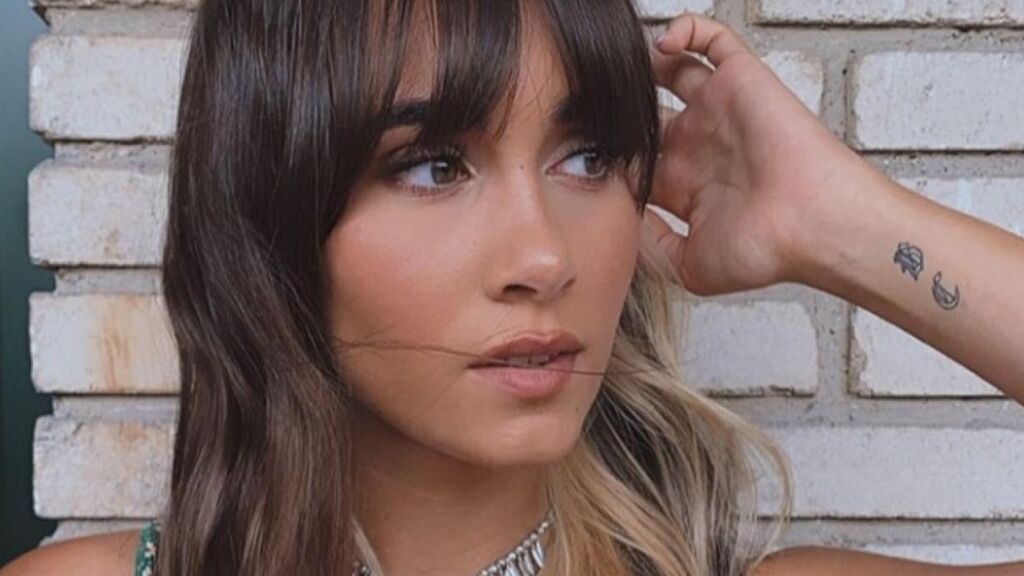 Aitana también sucumbió a este trend.