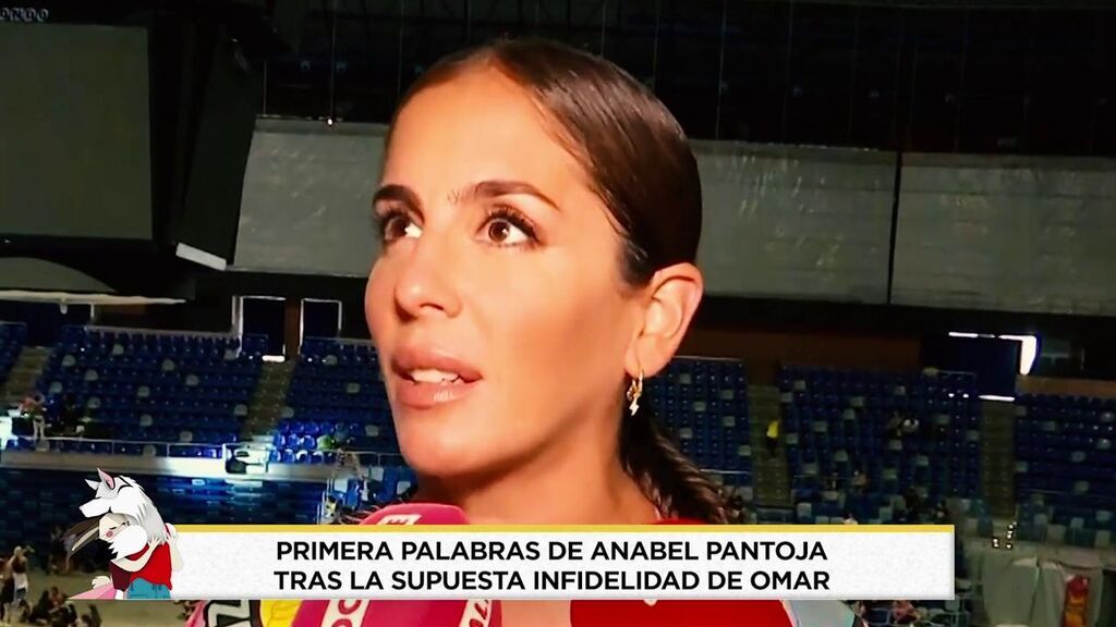 Anabel Pantoja se habla de la supuesta infidelidad de Omar Sánchez
