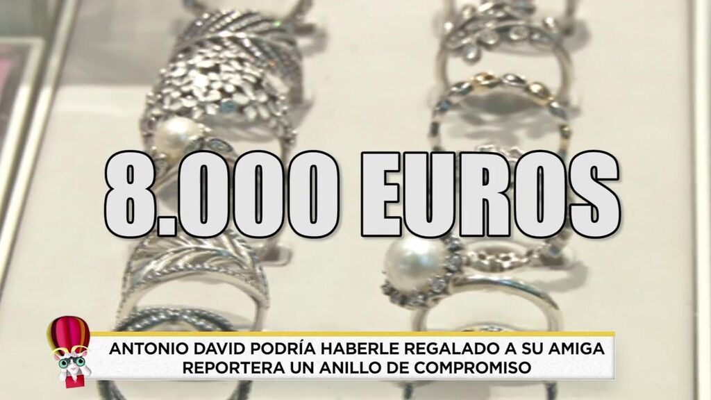 El anillo de compromiso de Marta Riesco