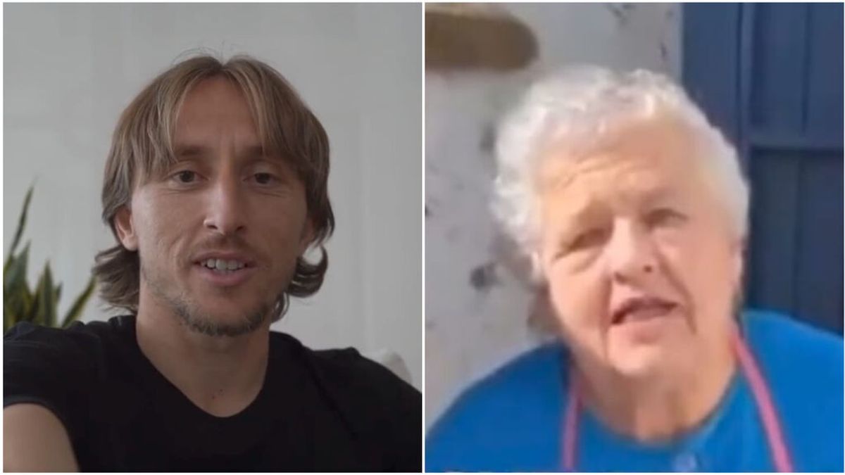 El gran gesto de Modric con Elvira, una aficionada de 80 años: "Es el mejor de todo el Madrid"