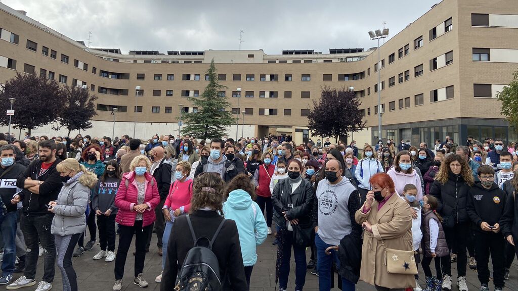 Concentración en memoria del menor asesinado en Lardero, La Rioja