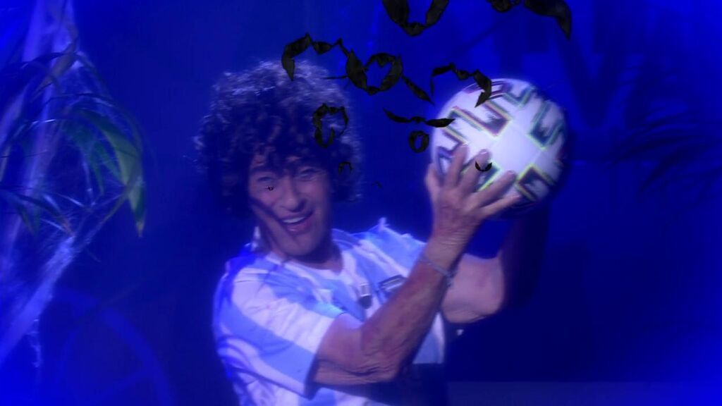 Chelo García Cortés es Diego Armando Maradona