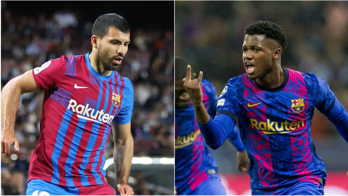 El gran gesto de Ansu Fati con Agüero: "Esta victoria es para él y esperamos que se recupere pronto" El gran gesto de Ansu Fati con Agüero: "Esta victoria es para él y esperamos que se recupere pronto"