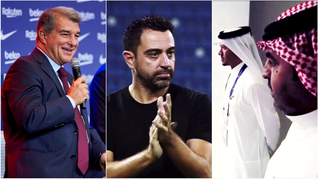 Laporta no quiere negociar en Catar pese a que el Al-Saad le exige ir y un amistoso para liberar a Xavi Hernández