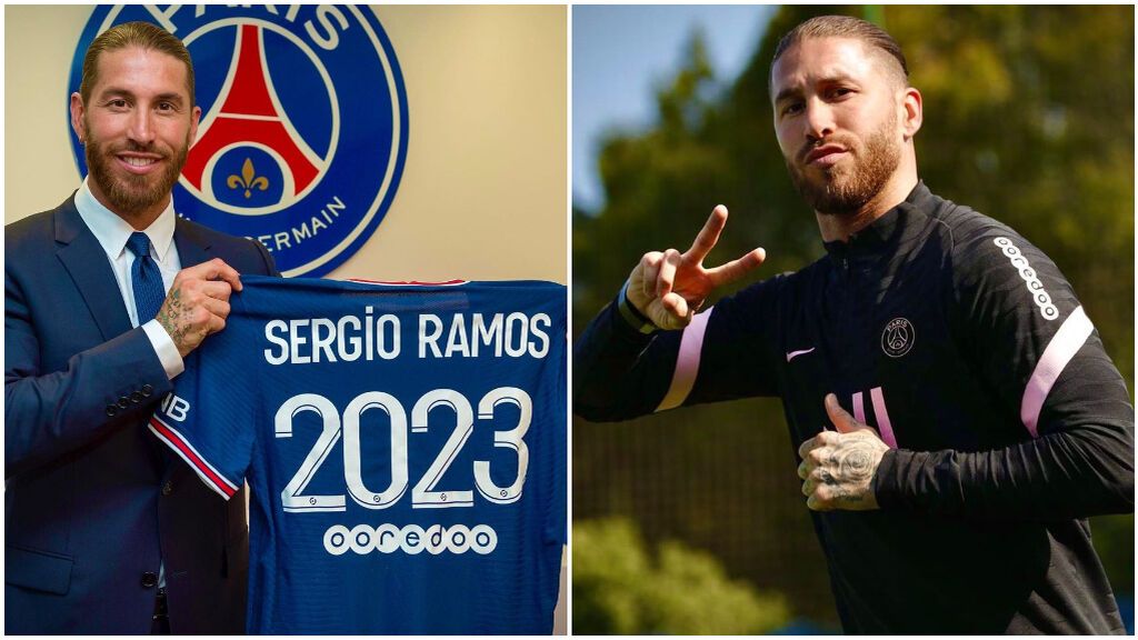 Sergio Ramos continúa trabajando para debutar cuanto antes con el PSG.