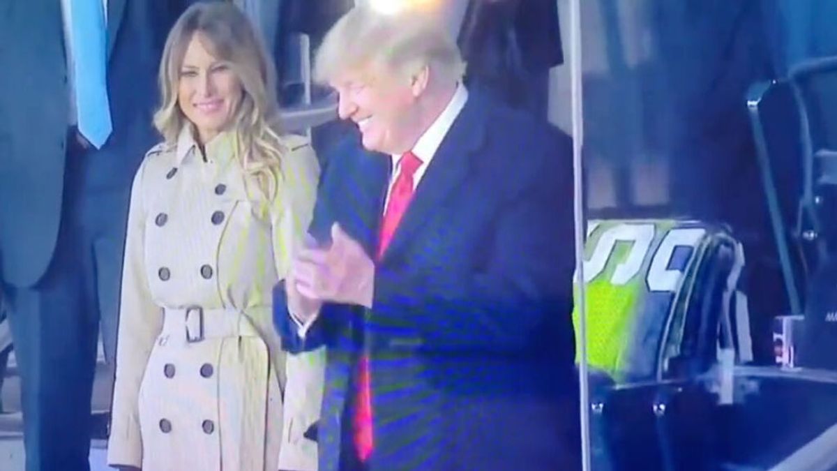 Melania Trump le hace un nuevo desplante en público a Donald Trump