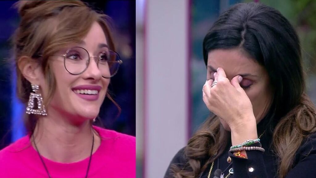 Adara bromea con el apellido de Isabel "Rábano" y hace que la periodista quiera abandonar