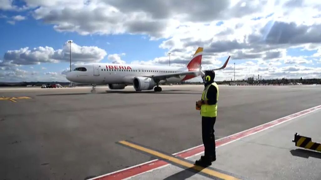 Despega en Barajas (Madrid) el primer avión con biocombustible “vegetal” sostenible