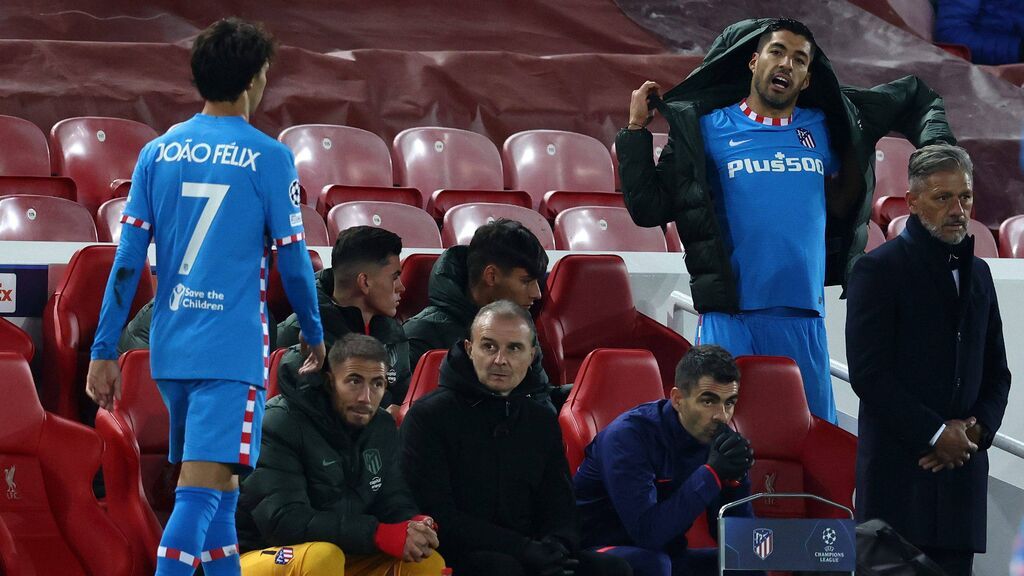 El Atlético de Madrid no hizo un buen partido en Anfield.