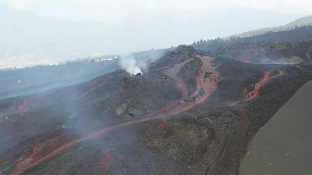 Los investigadores niegan que el el volcán de La Palma esté llegando a su final