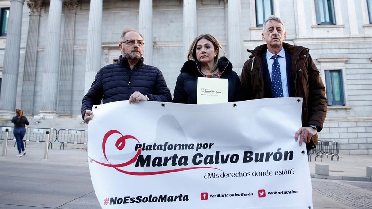 Marta Burón, madre de Marta Calvo pide en el Congreso que sea delito ocultar un cadáver