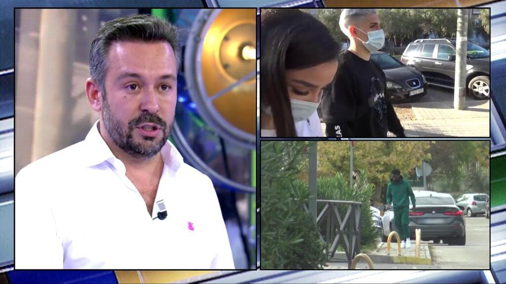 Kike Calleja da la información en 'Sálvame'