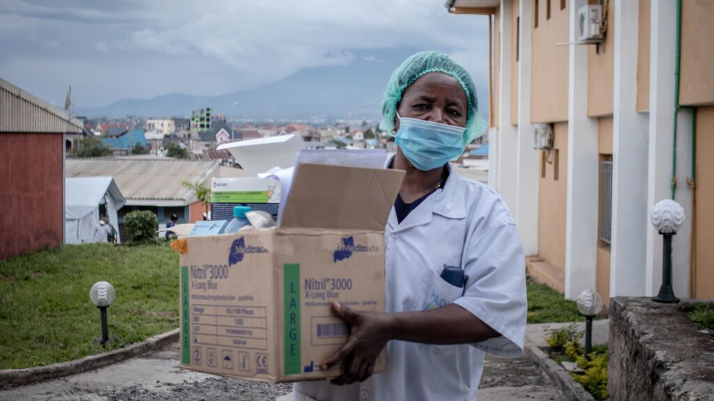 Vacunación en República Democrática del Congo