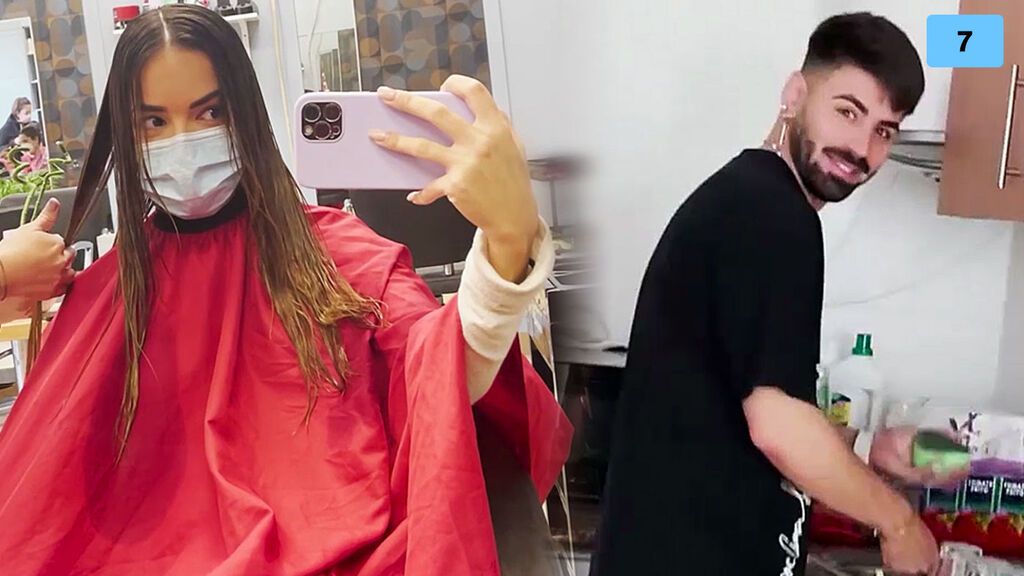 Lucía Sánchez se somete a un cambio de look radical e Isaac Torres opina (2/2)