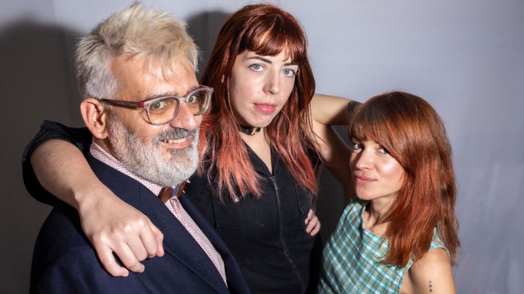 Nacho Segarra, Cristina Daura y María Bastarós, autores de Sexbook