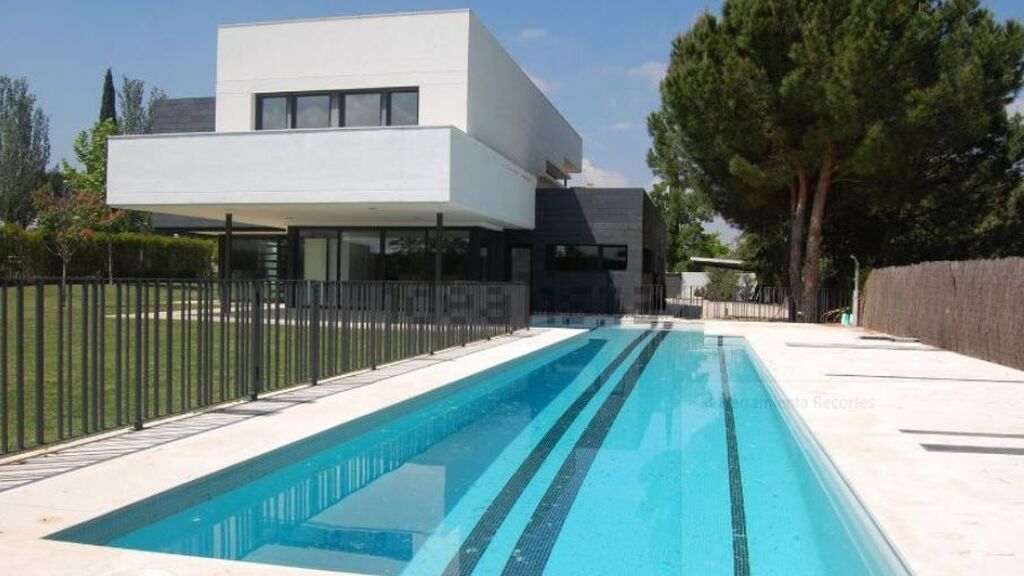 La piscina de la nueva casa de David Bisbal y Rosanna Zanetti