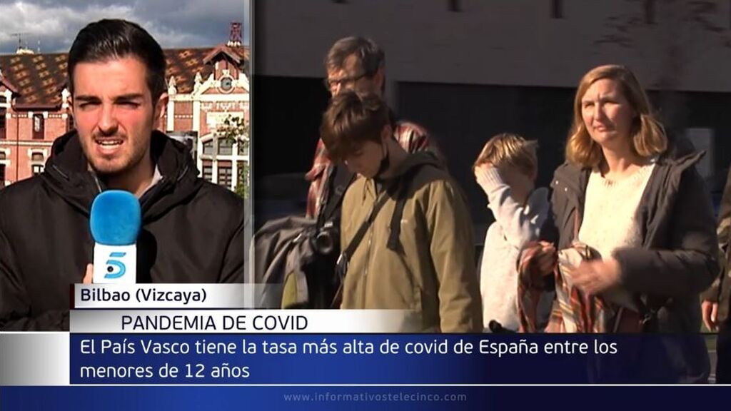 Preocupan los contagios por coronavirus entre los menores de 12 años: ya encabezan la incidencia acumulada en País Vasco