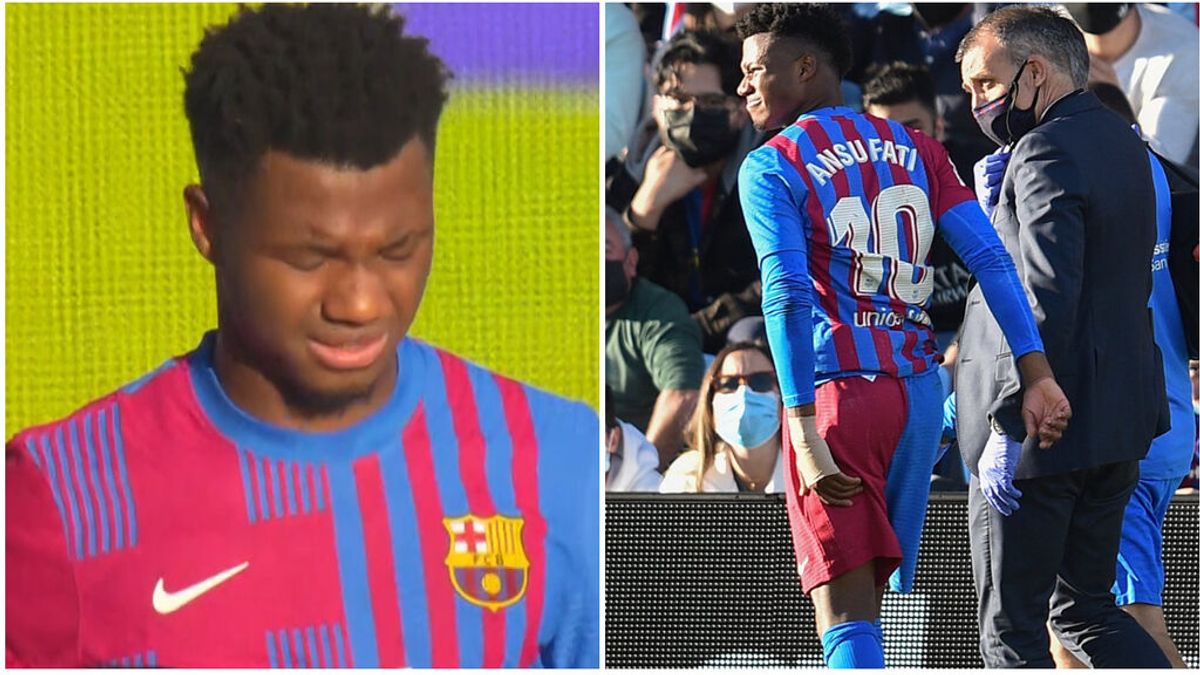 Ansu Fati se rompe contra el Celta: nueva lesión cuando salía del calvario de la rodilla Ansu Fati se rompe contra el Celta: nueva lesión cuando salía del calvario de la rodilla