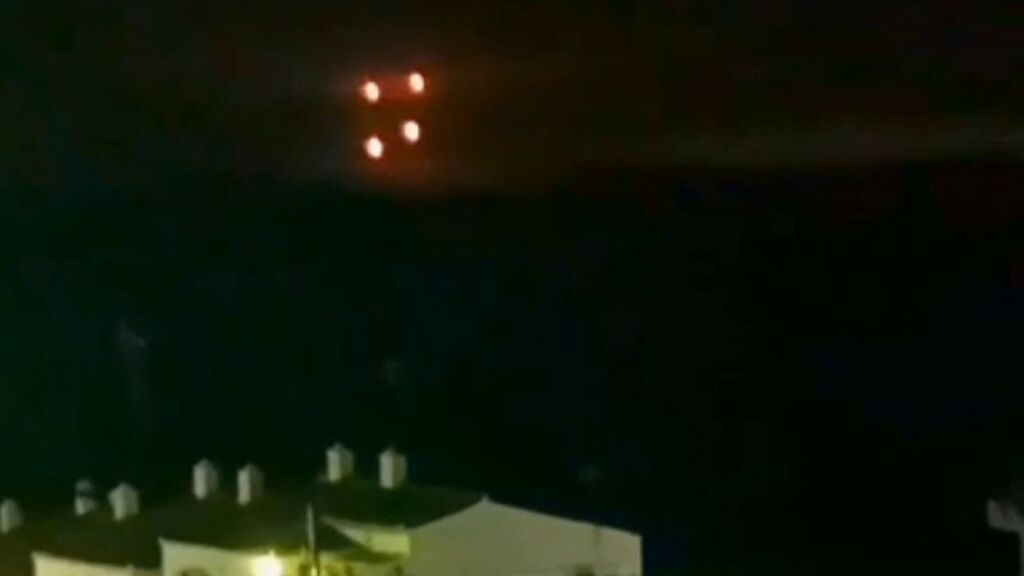Extrañas luces en el cielo de Medina Sidonia