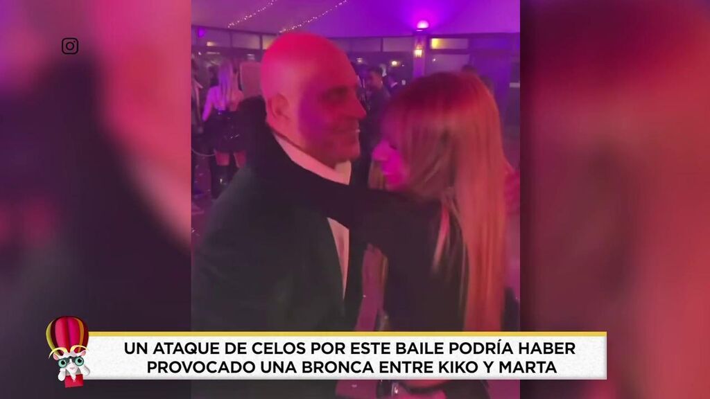 Kiko Matamoros y Alejandra Rubio, bailando