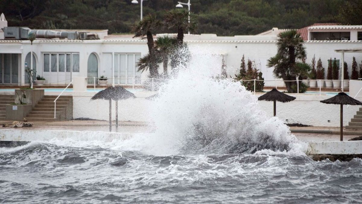 Persiste el temporal mediterráneo por la borrasca Blas: el tiempo para el miércoles en España