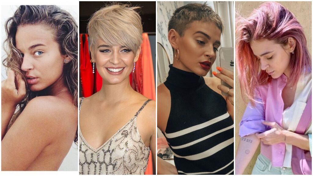 Los cortes de pelo y cambios de look de Laura Escanes que más nos han enamorado: de la melena XXL, el rapado y las mechas rosas.