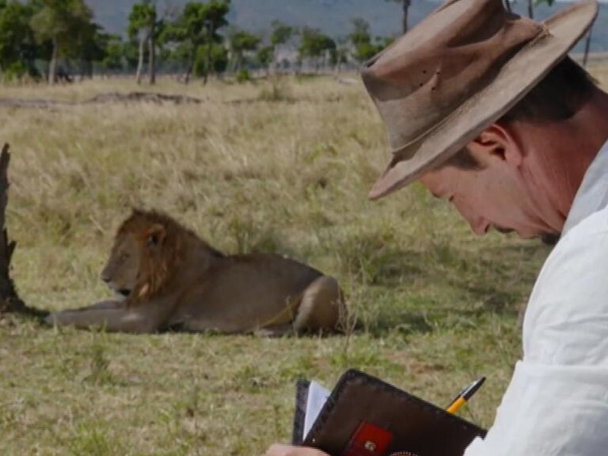 Jorge Alesanco, un español entre leones en Kenia: 