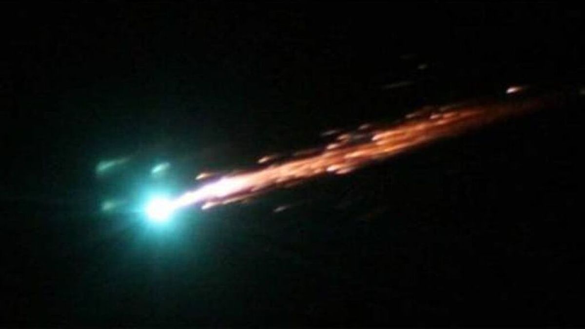 Restos de un cometa caen sobre Italia y provocan un importante resplandor durante la noche