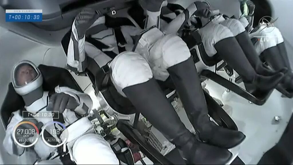 Misión Crew-3: SpaceX lanza a cuatro astronautas rumbo a la Estación Espacial Internacional