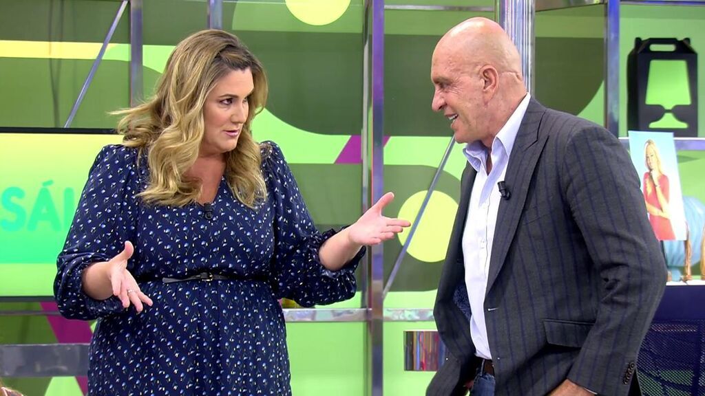 El reencuentro de Carlota Corredera y Kiko Matamoros en el plató de 'Sálvame'