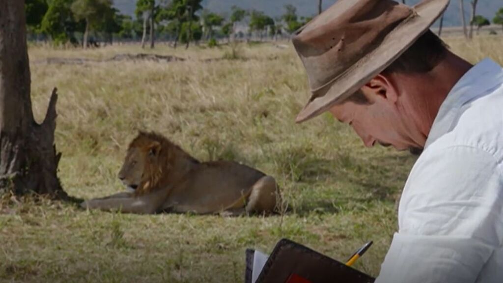 Jorge Alesanco, el español que lucha contra la extinción de los leones en Kenia: "Me tratan como uno más"