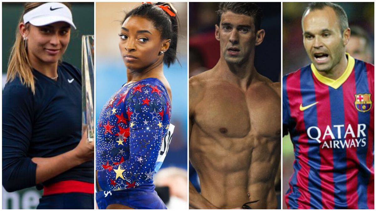 Estos son los deportistas que han visibilidad la importancia de la salud mental: de Paula Badosa y Simone Biles a Michael Phelps y Andrés Iniesta.