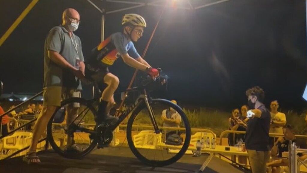 Nacho Rodrigo, promesa del ciclismo, sueña con competir en los Juegos Paralímpicos