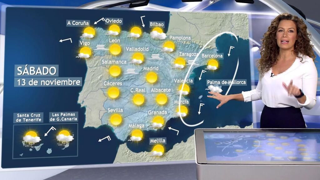 La borrasca Blas echa el ancla en el Mediterráneo: el tiempo para el fin de semana en España