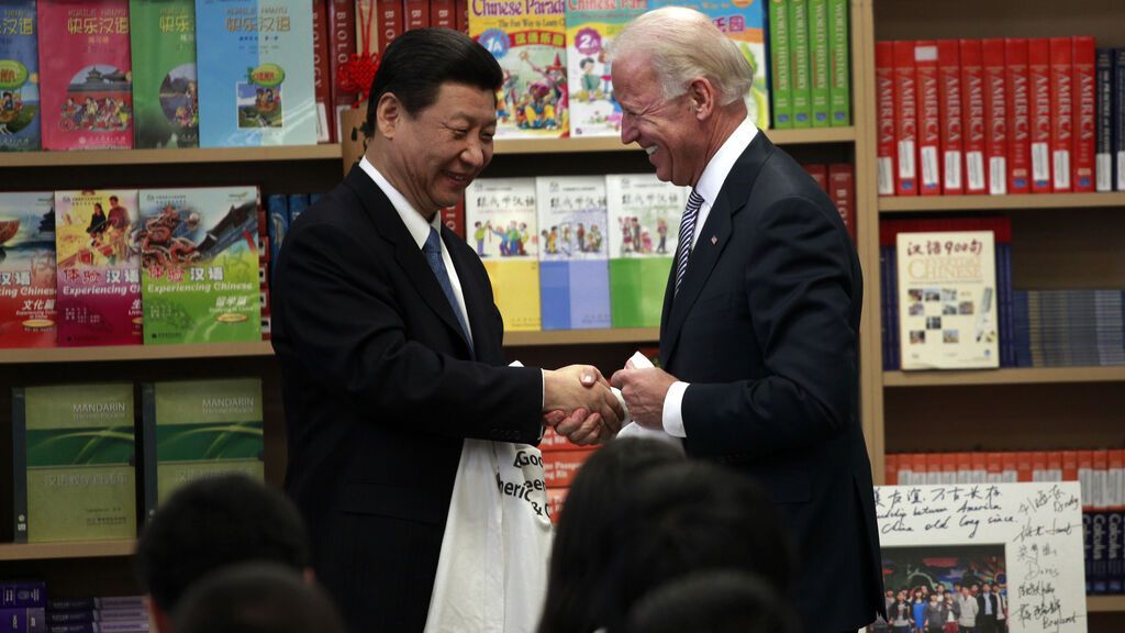 Xi Jinping y Joe Biden