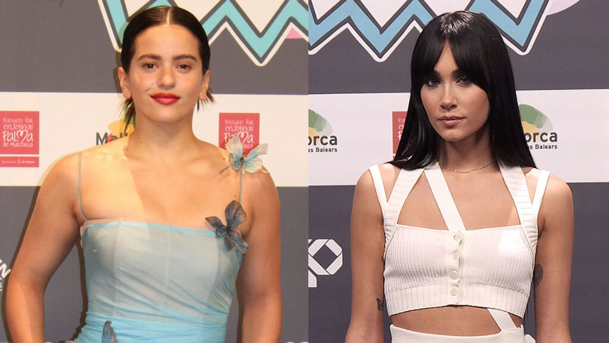 Rosalía y Aitana Ocaña se reencuentran en LOS40 Music Awards 2021: "Las dos reinas de España juntas"