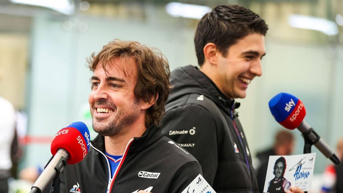 Fernando Alonso y Esteban Ocon mantienen a Alpine en la lucha con Alpha Tauri: trabajo en equipo perfecto en Brasil