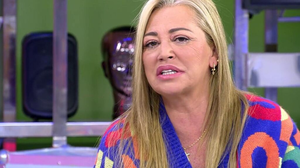 Belén Esteban responde desde el plató de 'Sálvame'