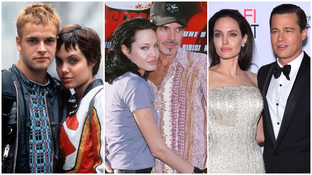 Estas son las parejas que ocuparon el corazón de Angelina Jolie antes de Brad Pitt: de Jonny Lee Miller a Billy Bob Thornton.