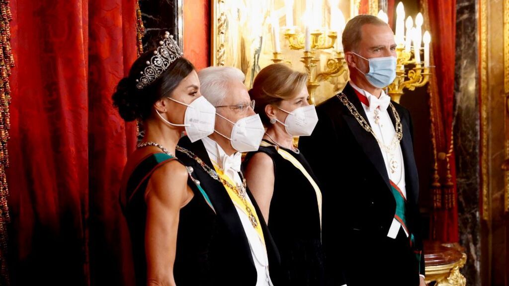 El encuentro entre los reyes y el presidente de Italia, una visita con el protocolo de las grandes galas