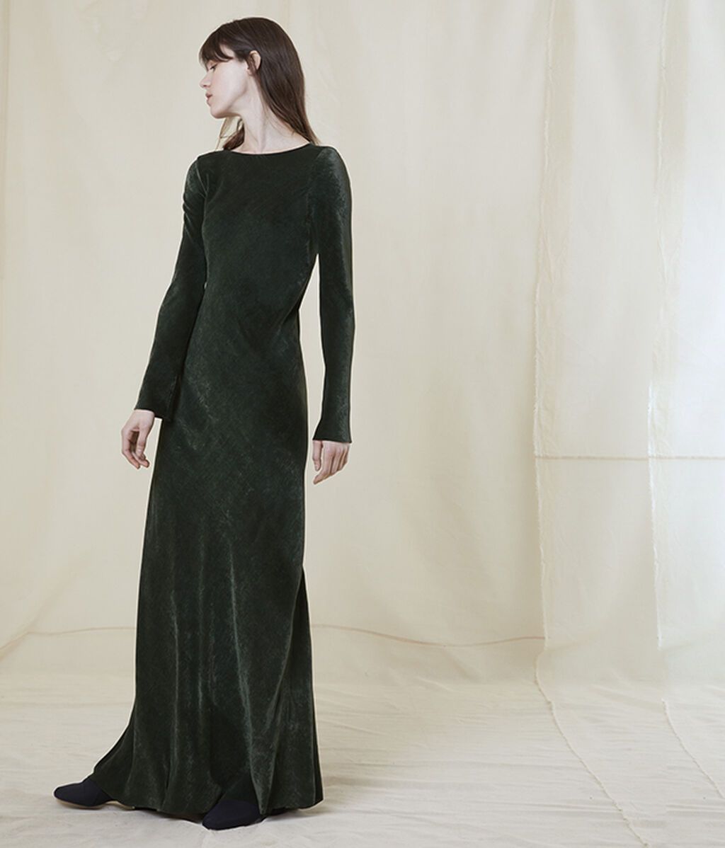 Vestido verde de Cortana