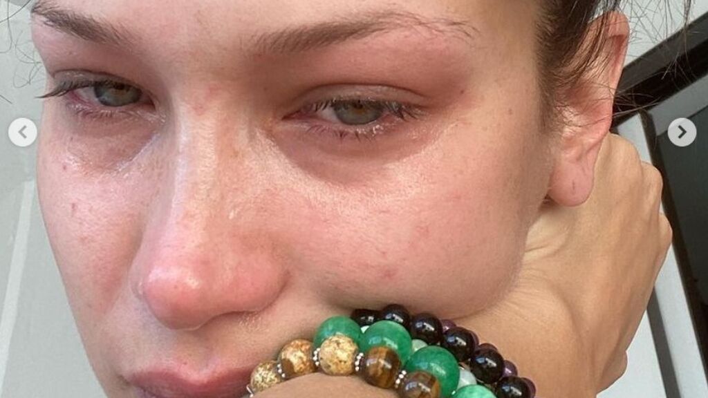 Bella Hadid, en una de sus imágenes más impactantes